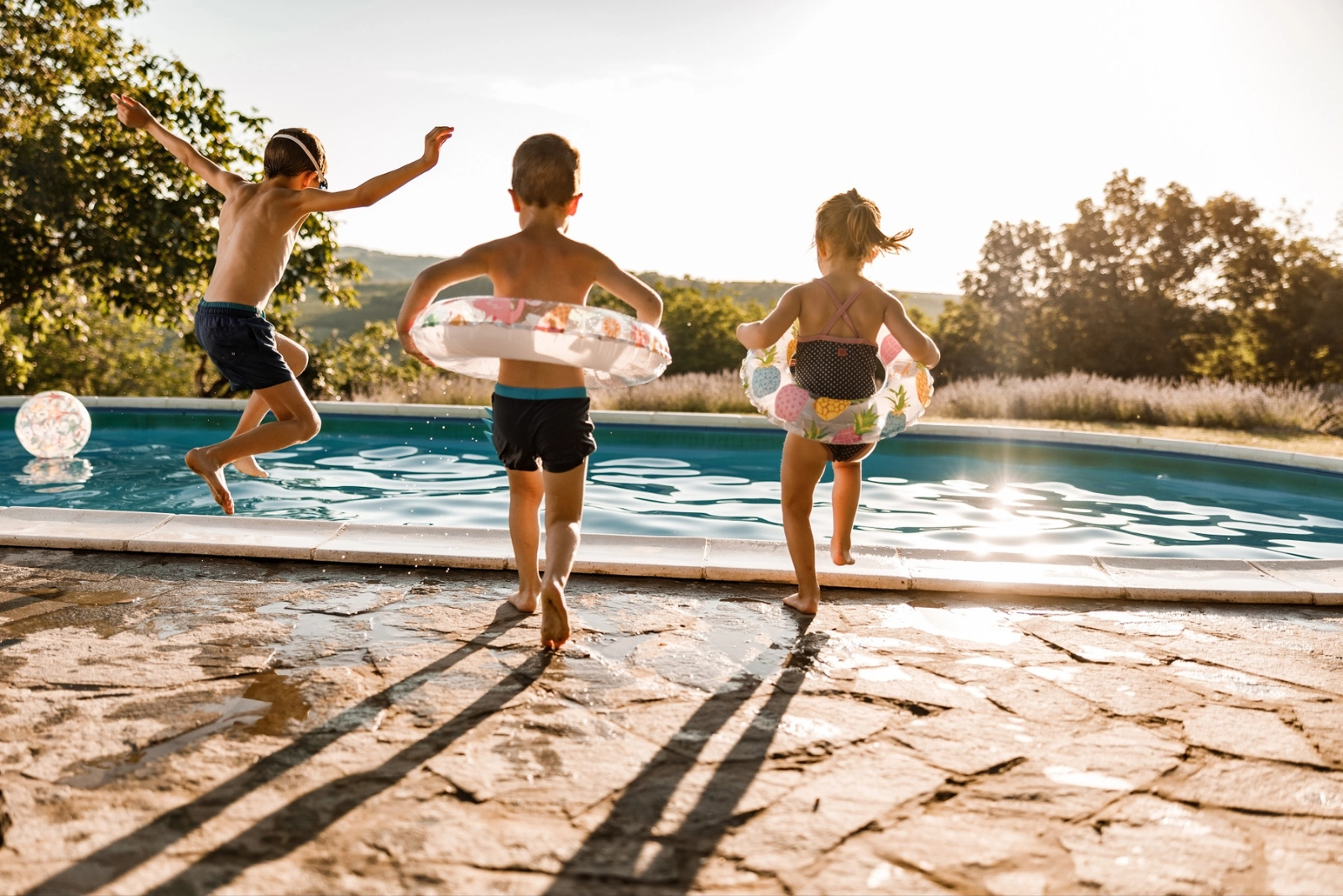 piojos en la piscina